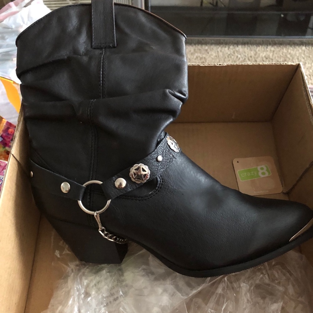 Black Dingo cowgirl boots, size 10